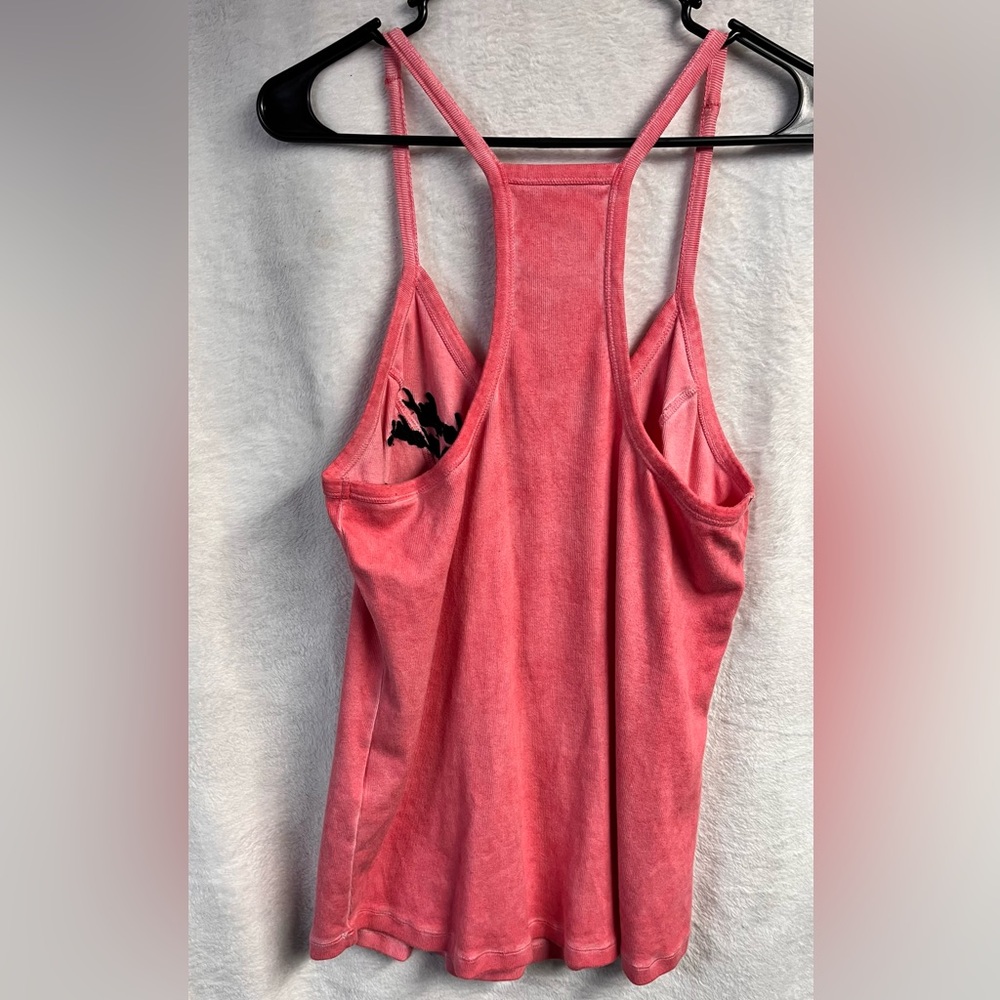 Harley-Davidson Coral Pink Racerback Tank Top - Picture 3 of 4
